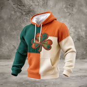 St. Patrick's Day Art Hoodie Saint Patrick's Day 2026 Hooded Sweatshirt Unique Present - Lilybirchmarket