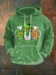 St Patrick's Day Beer Hoodie Men's Saint Patrick Apparel Drinking Lovers Gifts For Irish - Lilybirchmarket
