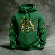 St Patrick's Day Beer Irish Culture Hoodie St Patrick's Day Apparel Gift For Him - Lilybirchmarket