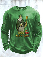  St Patrick's Day Go'n Git Long Sleeve T-Shirt Saint Patrick's Day Apparel Dad Gifts - TradiViet