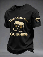  St Patrick's Day Good Time For A Guinness T-Shirt Best St Patricks Day Shirts Gifts For Dad - TradiViet