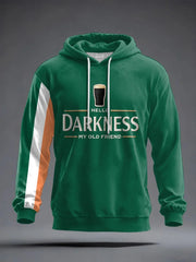 St Patrick's Day Hello Darkness My Old Friend Hoodie Green Cool St Patrick's Day Gifts 2026 - Lilybirchmarket