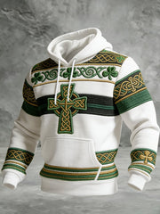 St Patricks Day Hoodie Clover Themed St Patrick Day Apparel Unique Gifts For Men - Lilybirchmarket