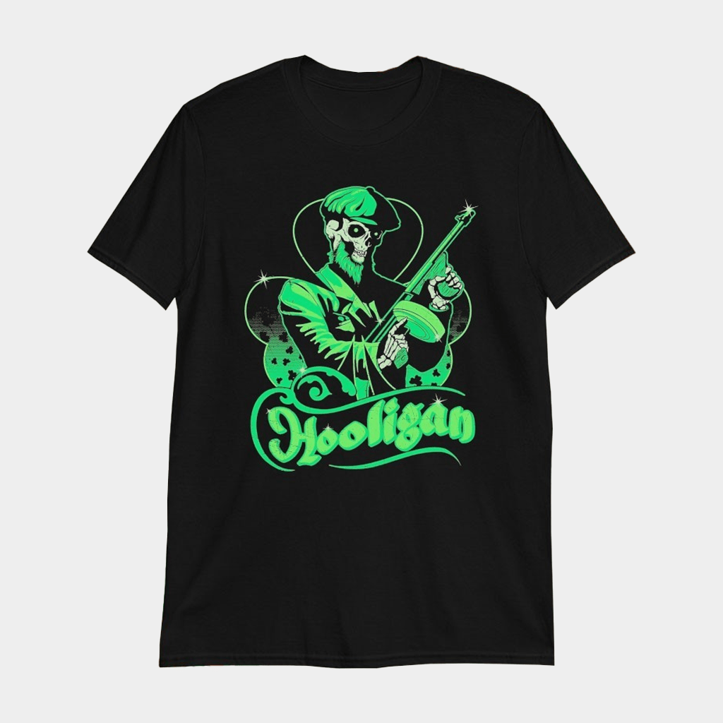 St Patrick's Day Hooligan T-Shirt Good Gifts For Father - Lily Birch Market