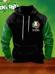 St Patrick's Day Irish Hoodie St Patty's Day Men's Outfits Best Gifts For Boyfriend Ireland - Lilybirchmarket