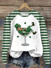  St Patrick's Day Leprechaun Sweatshirt St Patty's Day Clothes Fun St Patrick's Day Gifts - TradiViet