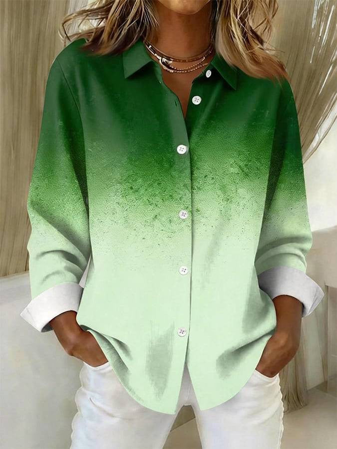  St Patrick's Day Long Sleeve Button Up Shirt Best St Patricks Day Shirts Irish Spirit Gifts - TradiViet
