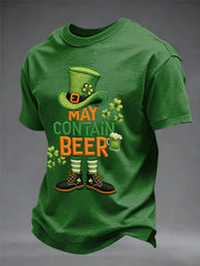 St Patrick's Day May Contain Beer Festival T-Shirt St Patrick's Day Gifts For Husband - TradiViet