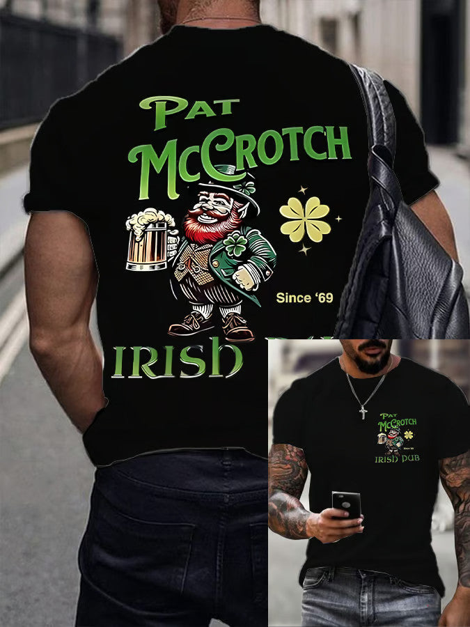 St Patrick's Day Pat McCrotch Irish Pub Shirt, Funny Irish Beer Gift - TradiViet