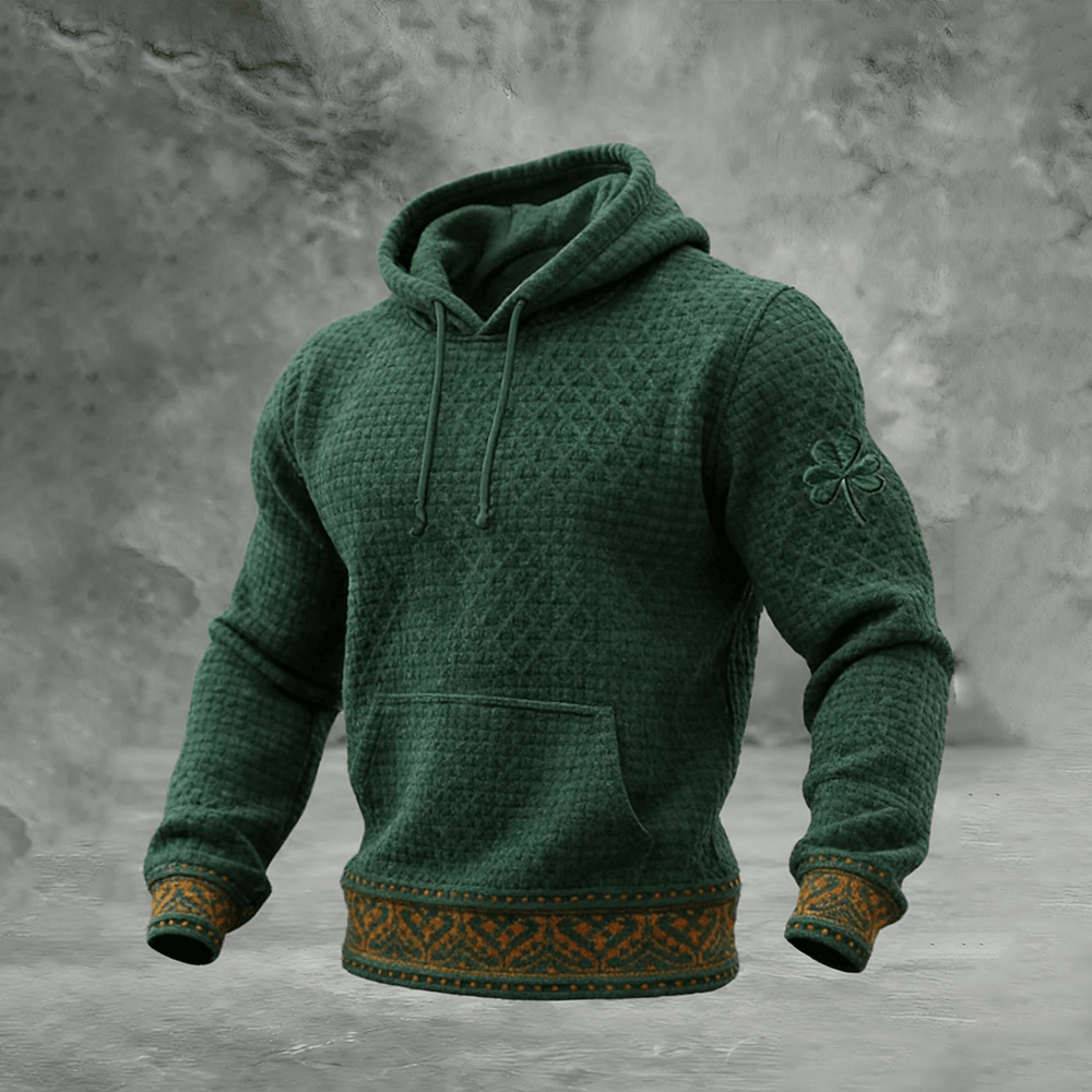St Patrick's Day Print Hoodie St Patrick's Day 2026 Hooded Sweatshirt Best Gift For Husband - Lilybirchmarket