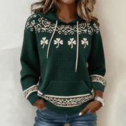 St Patrick's Day Shamrock Graphic Hoodie St Patrick's Day 2026 Hooded Sweatshirt Best Gift Ideas - Lilybirchmarket