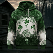 St Patrick's Day Shamrock Hoodie Saint Patrick's Day 2026 Hooded Sweatshirt - Lilybirchmarket