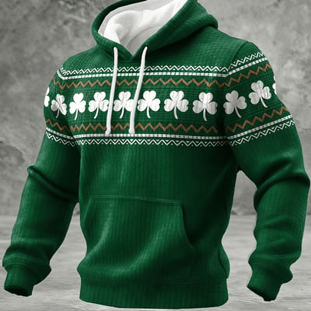 St Patrick's Day Shamrock Hoodie St Patrick's Day Apparel Gift For Best Friends - Lilybirchmarket