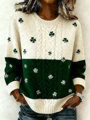  St Patrick's Day Shamrock Sweater Saint Patricks Day Shirts Cute St Patricks Day Ideas - TradiViet