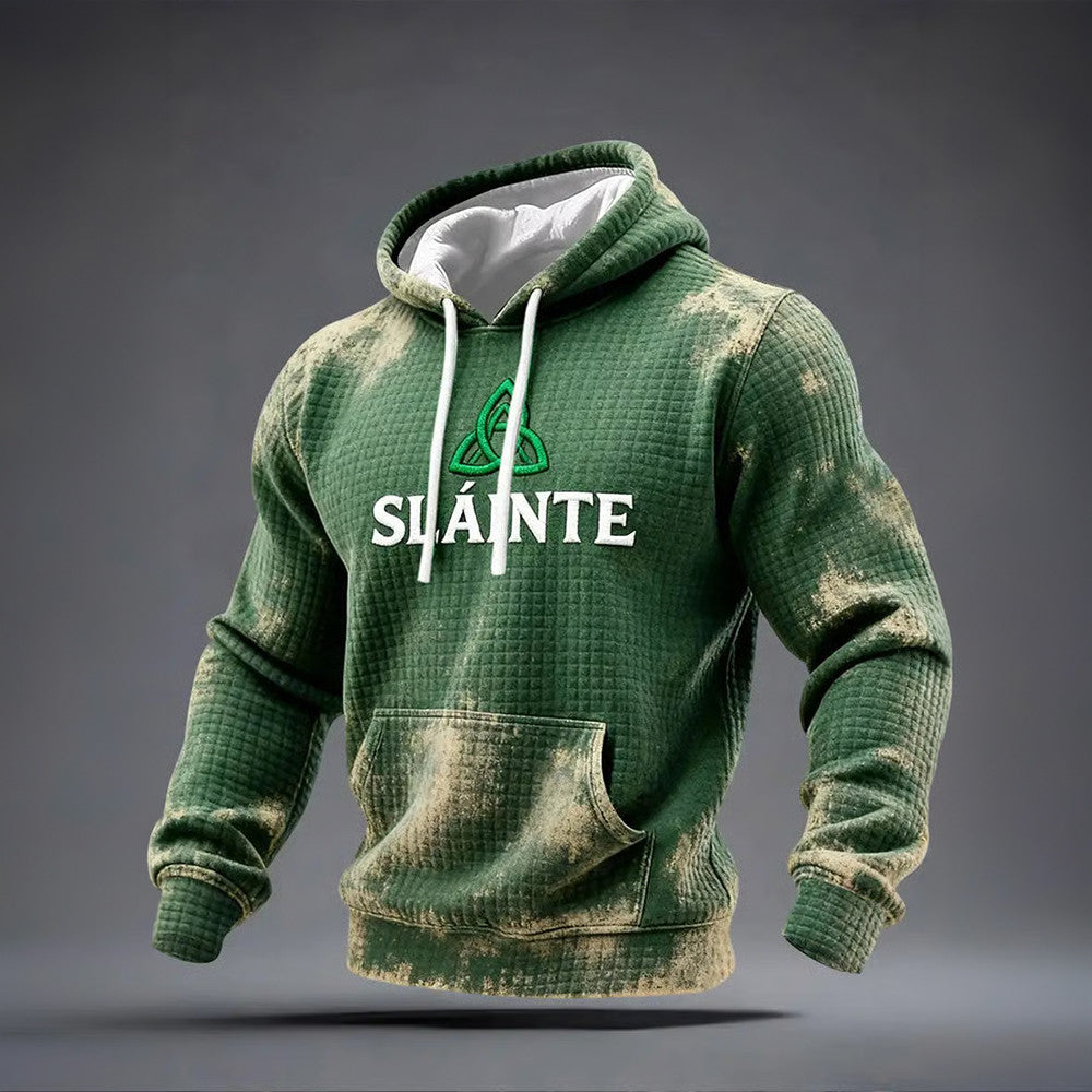St. Patrick's Day Slainte Hoodie St Patrick's Day Hooded Sweatshirt Gift Idea - Lilybirchmarket