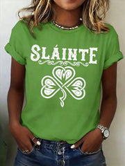  St Patrick's Day Slainte T-shirt Irish Pride Shamrock Shirts Good St Patrick's Day Gifts - TradiViet