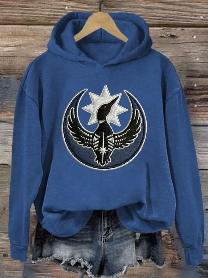 Stand With Minnesota Hoodie Women's MN State Bird Loon Resistance Protest Clothing - Lilybirchmarket