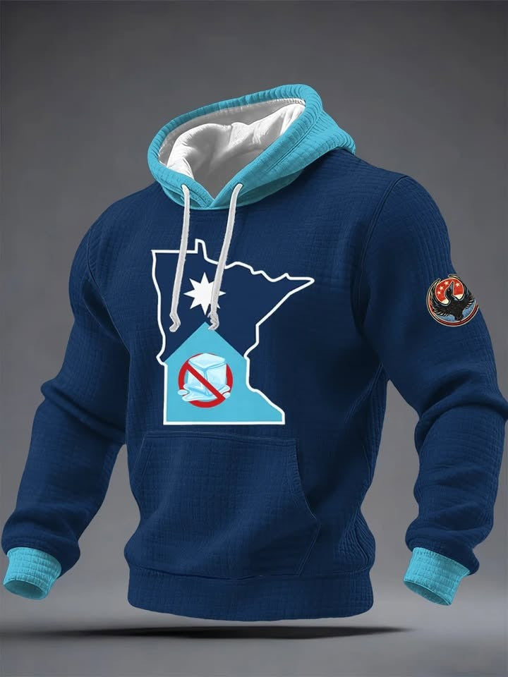 Stand With Minnesota Shirt Men's MN Loon Bird Protest Anti ICE Clothing Gifts For Supporters - Lilybirchmarket