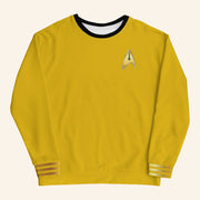 Star Trek Merch Strange New Worlds Pike Uniform Sweatshirt Gifts For Brothers - Lilybirchmarket