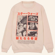 Star Wars Merch Manga Panels Sweatshirt Gifts For Your Girlfriend - Lilybirchmarket