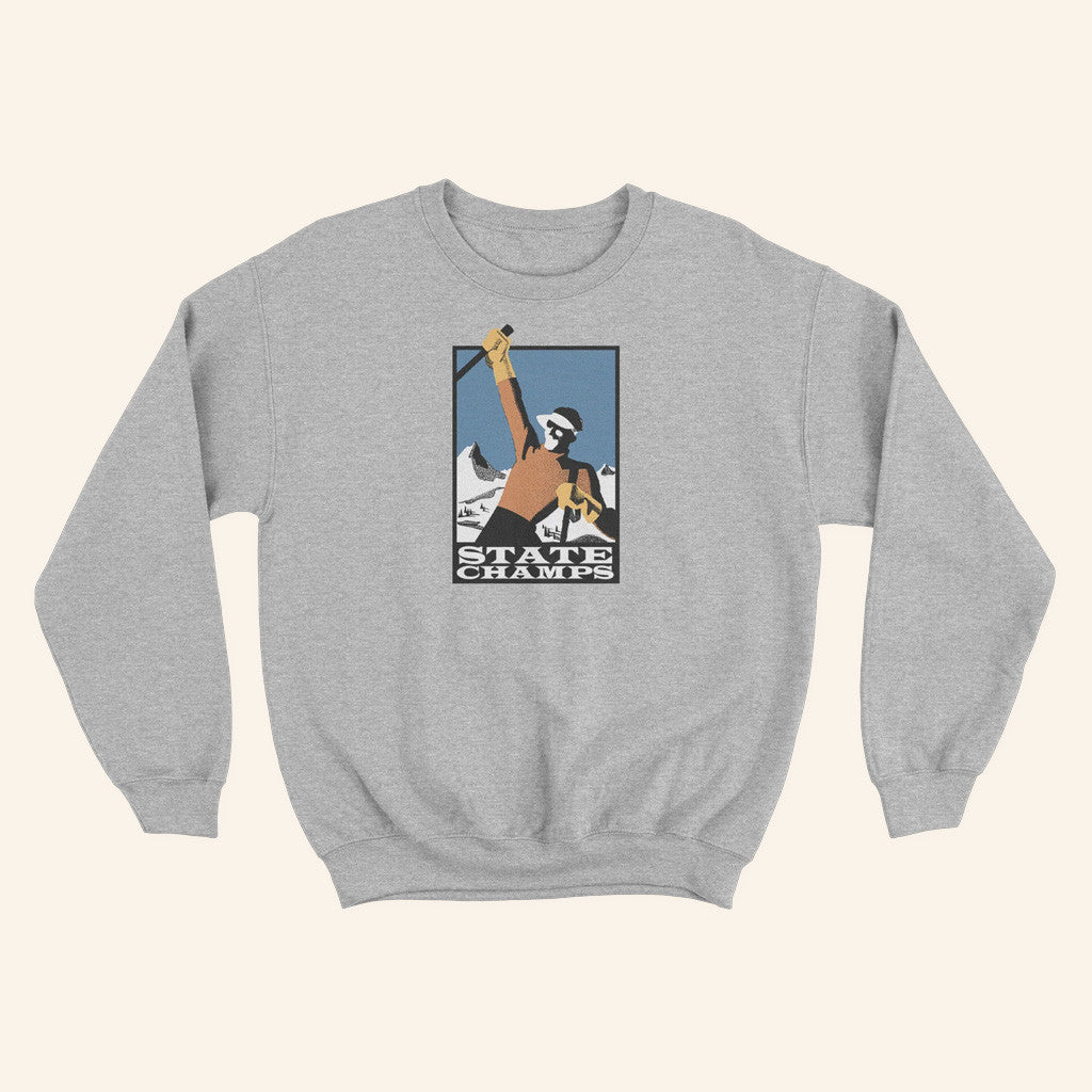 State Champs Merch Ski Sweatshirt State Champs Sweatshirt Gifts For Pop Fans - Lilybirchmarket