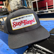 Stay Tuned Merch Stay Tuned Snapback Trucker Hat Embroidered Gift Ideas For Him - Lilybirchmarket
