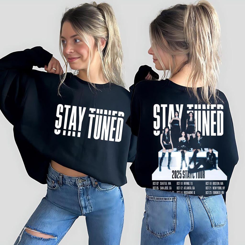 STAYC Stay Tuned Tour Sweatshirt StayC I Want It Sweatshirt Kpop Girl Group Shirt For Women - Lilybirchmarket