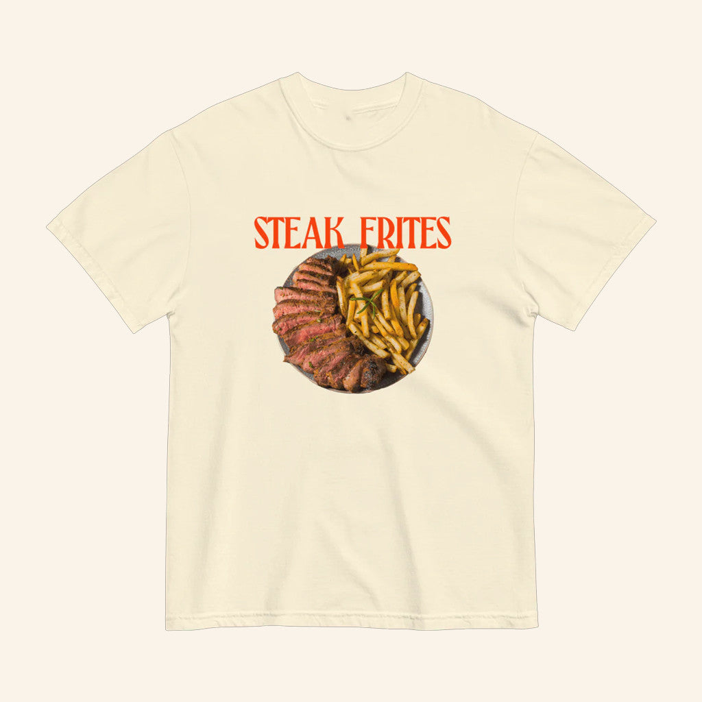 Steak Frites T-Shirt Steak And Fries Shirt Gifts For Food Lovers - Lily Birch Market