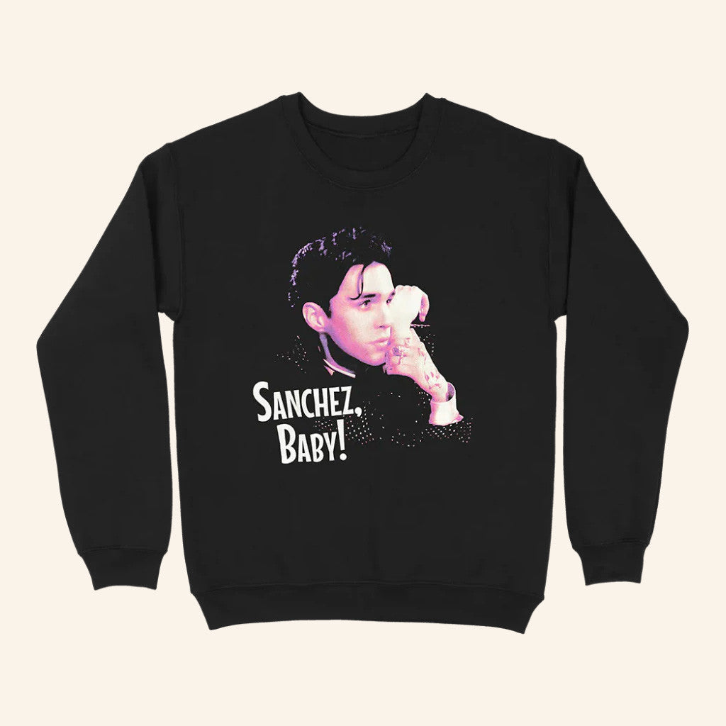 Stephen Sanchez Merch Portrait Crewneck Sweatshirt Music Gift Ideas For Guys - Lilybirchmarket