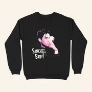 Stephen Sanchez Merch Portrait Crewneck Sweatshirt Music Gift Ideas For Guys - Lilybirchmarket