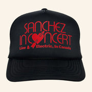 Stephen Sanchez Merch Sanchez In Concert Live And Electric In Canada Trucker Hat Gifts For Fans - Lilybirchmarket