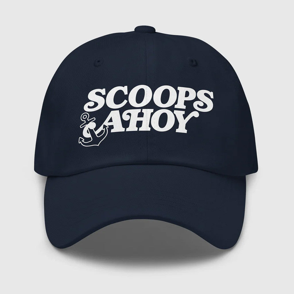 Steve Harrington Merch Stranger Things Scoops Ahoy Logo Dad Hat Gifts For Brothers - Lilybirchmarket