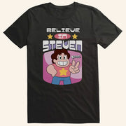 Steven Universe Merch Believe In Steven T-Shirt Unique Gifts For Son - Lily Birch Market