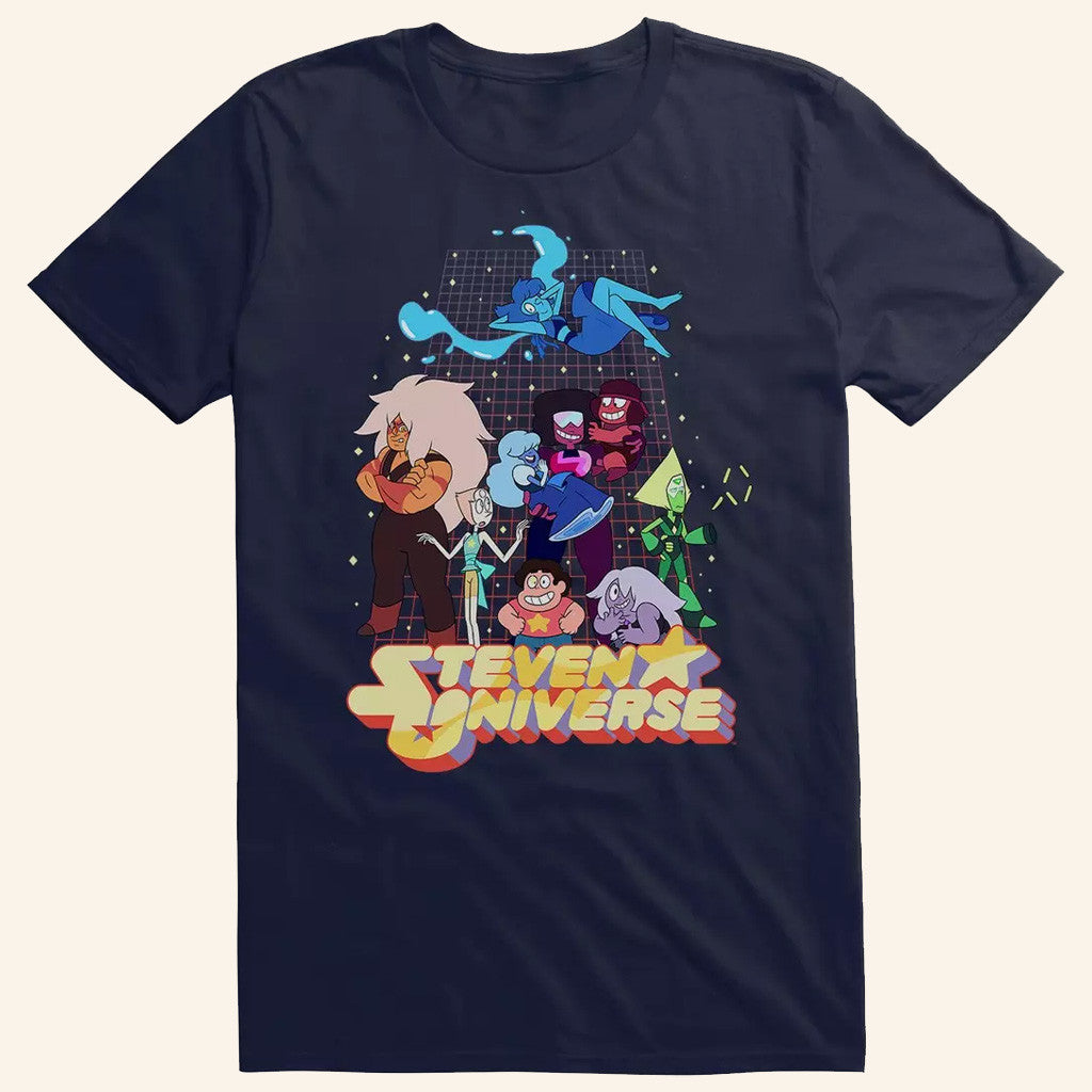 Steven Universe Merch Character Grid T-Shirt Birthday Present For Husband - Lily Birch Market