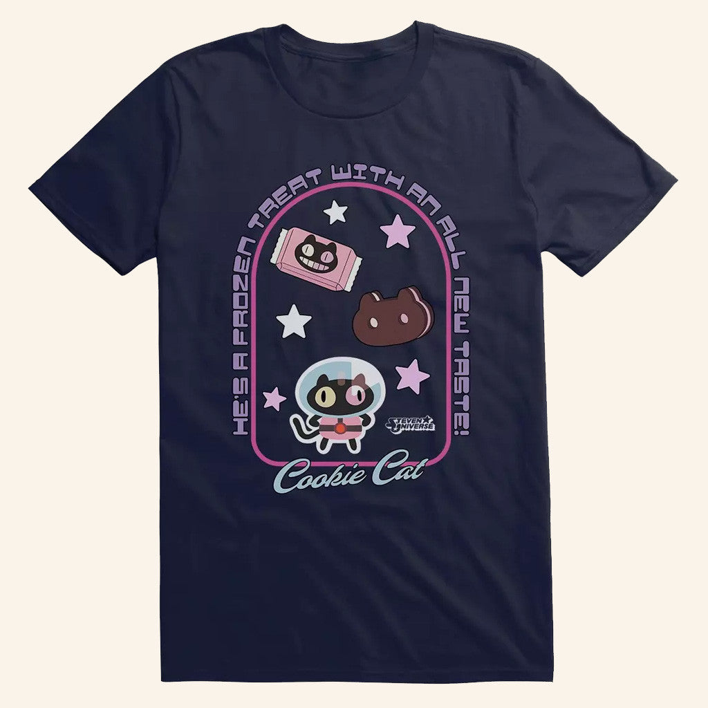 Steven Universe Merch Cookie Cat T-Shirt Great Gifts For Girlfriend - Lily Birch Market