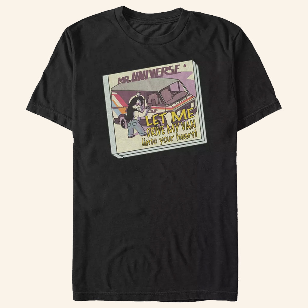 Steven Universe Merch Mr Universe Drive My Van T-Shirt Cool Gifts For Son - Lily Birch Market