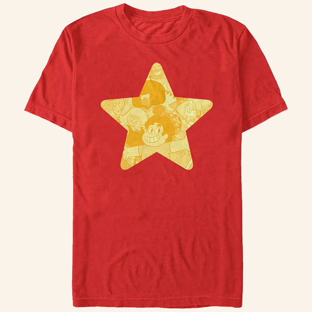 Steven Universe Merch Star Silhouette T-Shirt Birthday Gifts For Son - Lily Birch Market