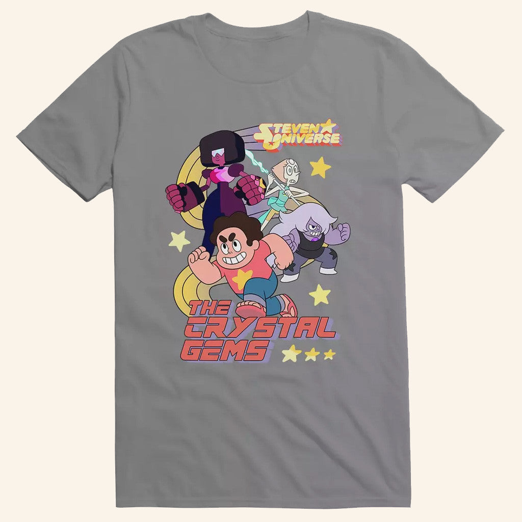 Steven Universe Merch The Crystal Gems T-Shirt Great Gifts For Husband - Lily Birch Market