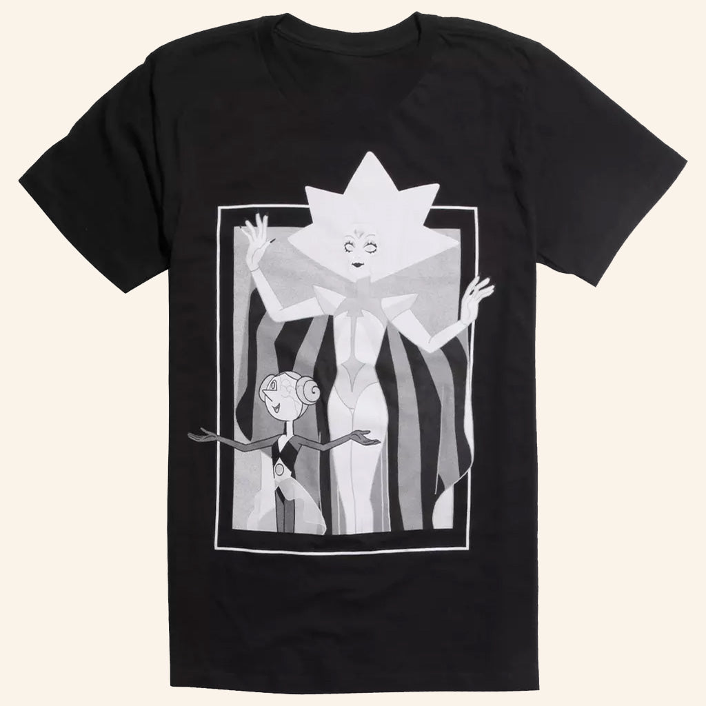 Steven Universe Merch White Diamond White Pearl T-Shirt Gifts For Best Friend - Lily Birch Market