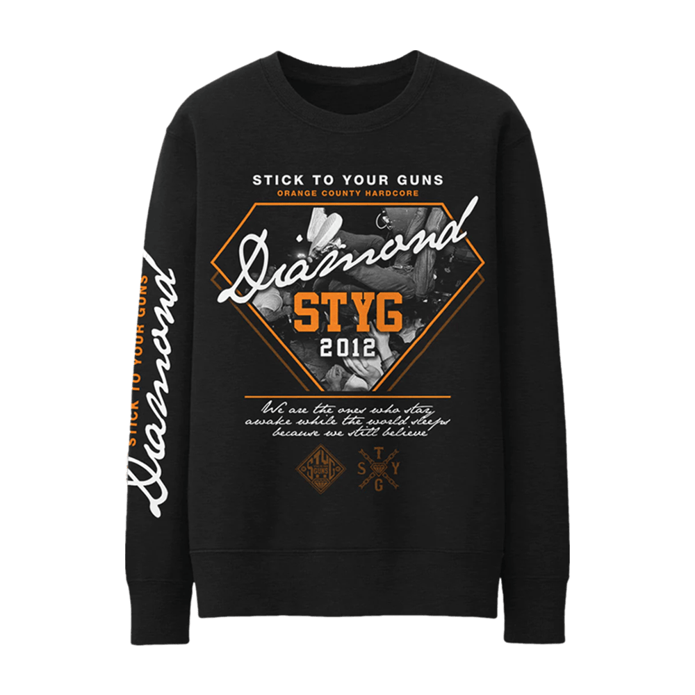 Stick To Your Guns Diamond Shirt Long Sleeve STYG Merch Statement Band Shirt - Lilybirchmarket