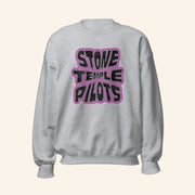 Stone Temple Pilots Merch Warp Logo Crewneck Sweatshirt Christmas Gift Ideas For Sister - Lilybirchmarket
