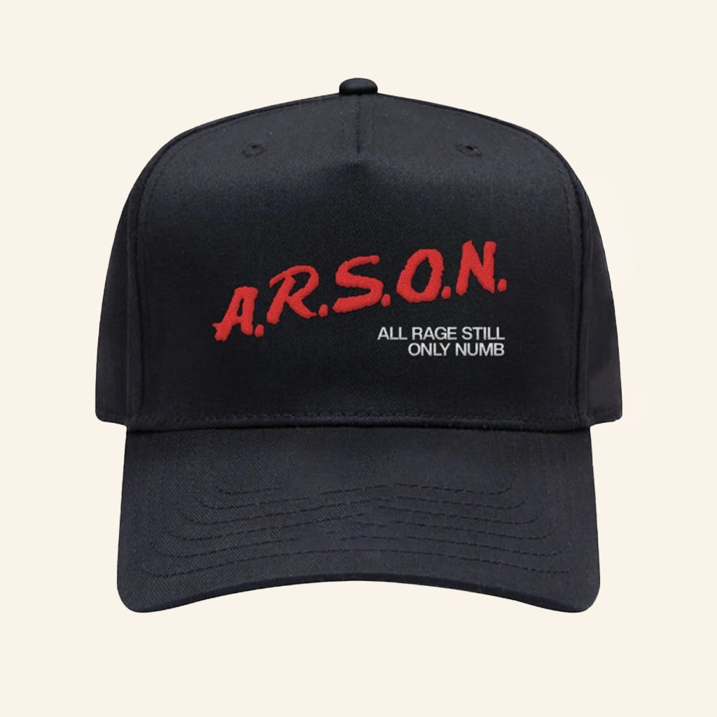 Story Of The Year Merch ARSON Embroidered Hat Christmas Gifts For Rock Lovers - Lilybirchmarket