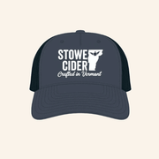 Stowe Cider Merch Stowe Cider Navy Trucker Hat Gifts For Dudes - Lilybirchmarket