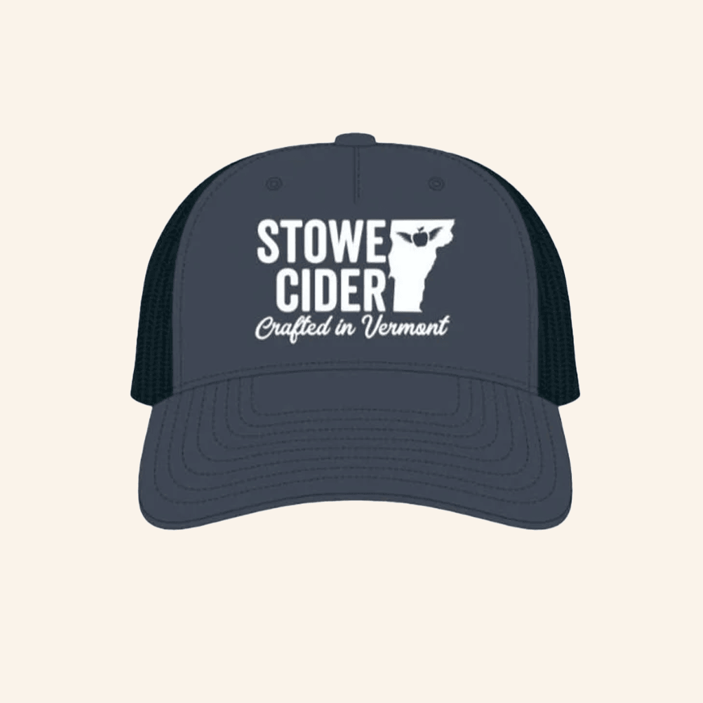 Stowe Cider Merch Stowe Cider Navy Trucker Hat Gifts For Dudes - Lilybirchmarket