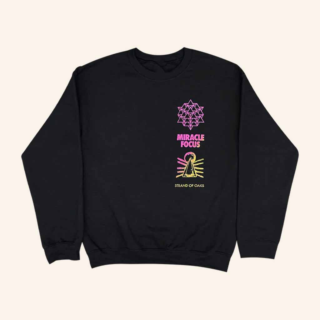 Strand Of Oaks Merch Miracle Focus Sweatshirt Christmas Gifts For Music Lovers - Lilybirchmarket