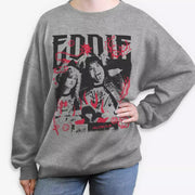 Stranger Things Eddie Munson Merch Eddie Munson Collage Sweatshirt Gifts For Girlfriend - Lilybirchmarket