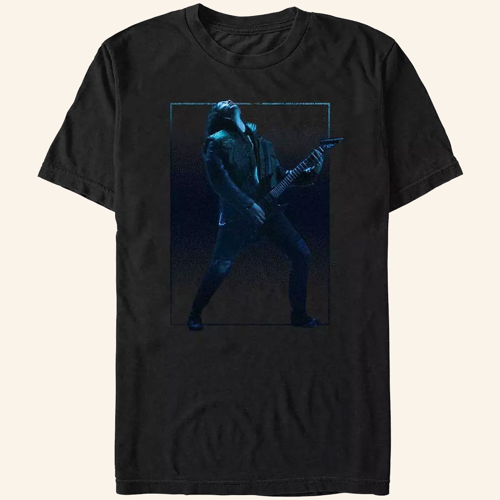Stranger Things Eddie Munson Merch Guitar Solo T-Shirt Gifts Ideas For Brothers - Lily Birch Market