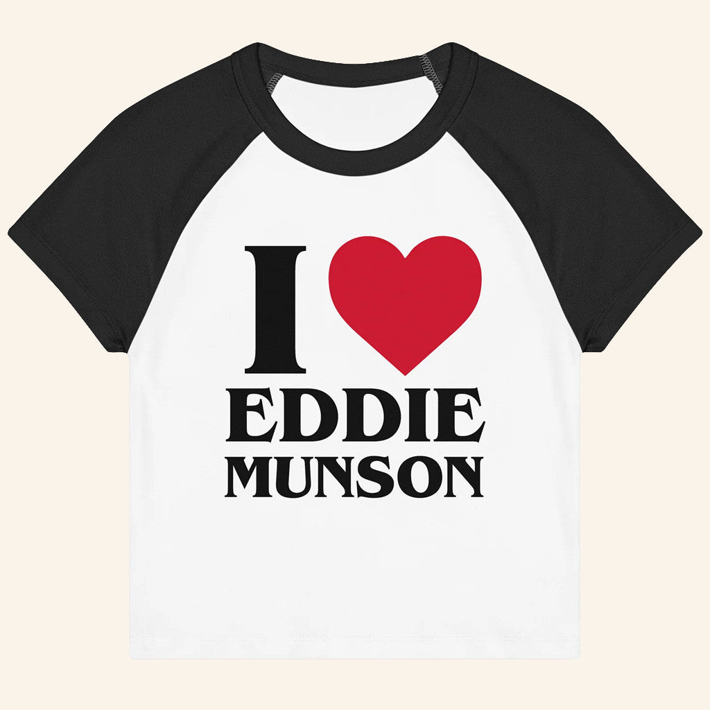 Stranger Things Eddie Munson Merch I Heart Eddie Munson T-Shirt Gifts For Her - Lily Birch Market