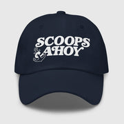 Stranger Things Merch Stranger Things Scoops Ahoy Logo Embroidered Hat Gifts For Him - Lilybirchmarket