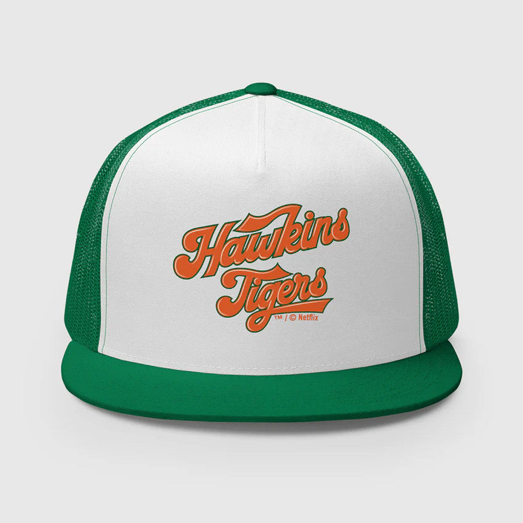 Stranger Things Merch Stranger Things Trucker Snapback Hat Hawkins Tigers Hat Him Gifts - Lilybirchmarket